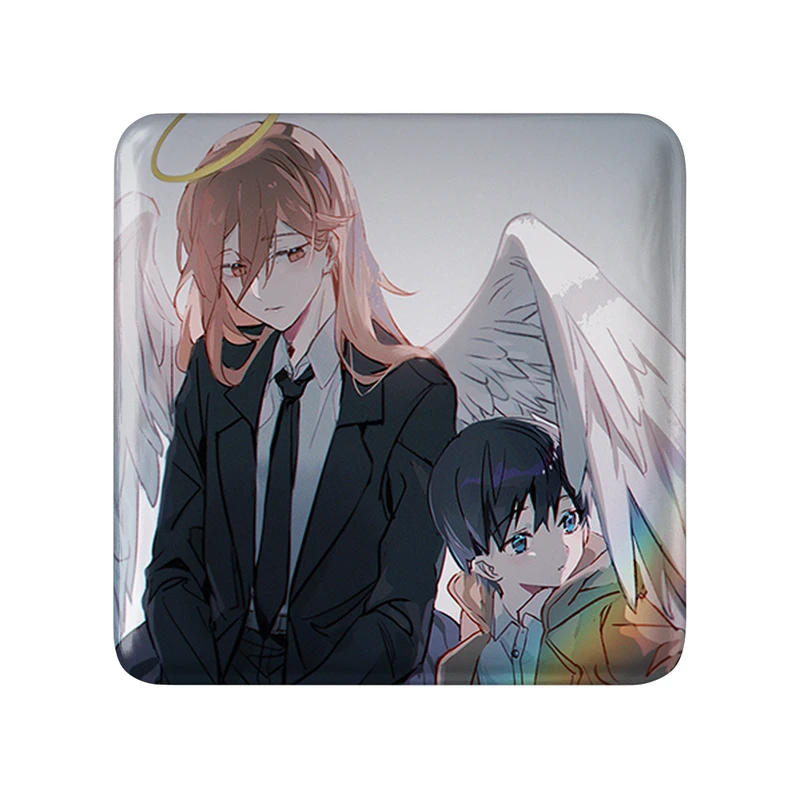 پیکسل خندالو مدل اکی و انجل انیمه مرد اره ای Chainsaw Man کد 23187