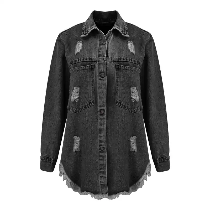 مانتو جین زنانه مدل M3833