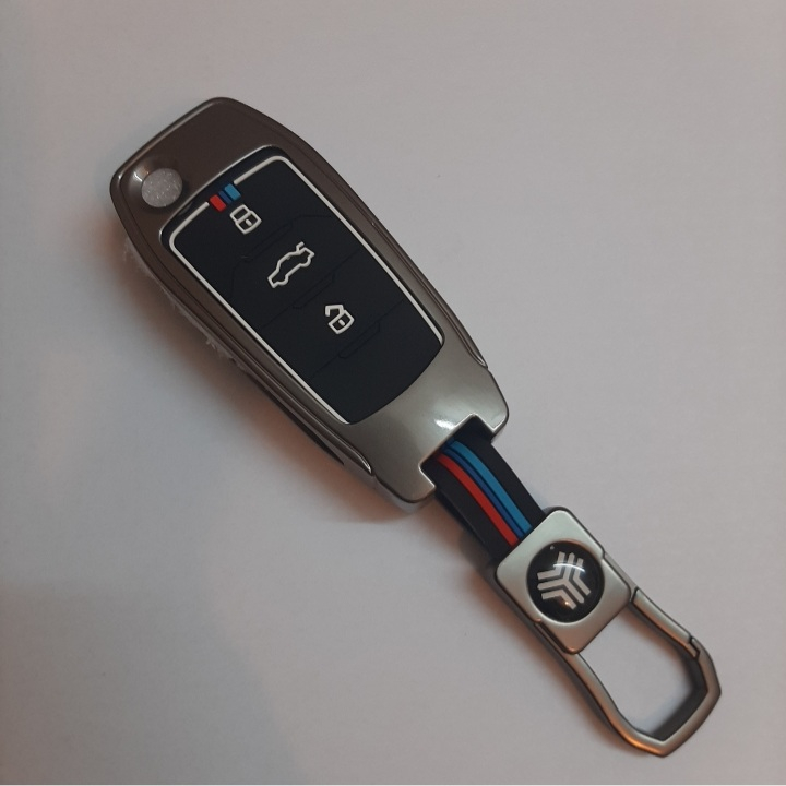 کاور ریموت و سوئیچ خودرو دیاموند شاپینگ مدل DS-SAINAS-metal-logo مناسب برای ساینا کوییک اس