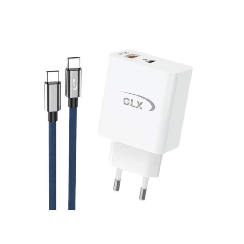شارژر دیواری 30 وات جی ال ایکس مدل SC02 به همراه کابل USB-C