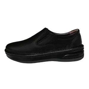 کفش طبی مردانه چرم تبریز مدل مطمئن