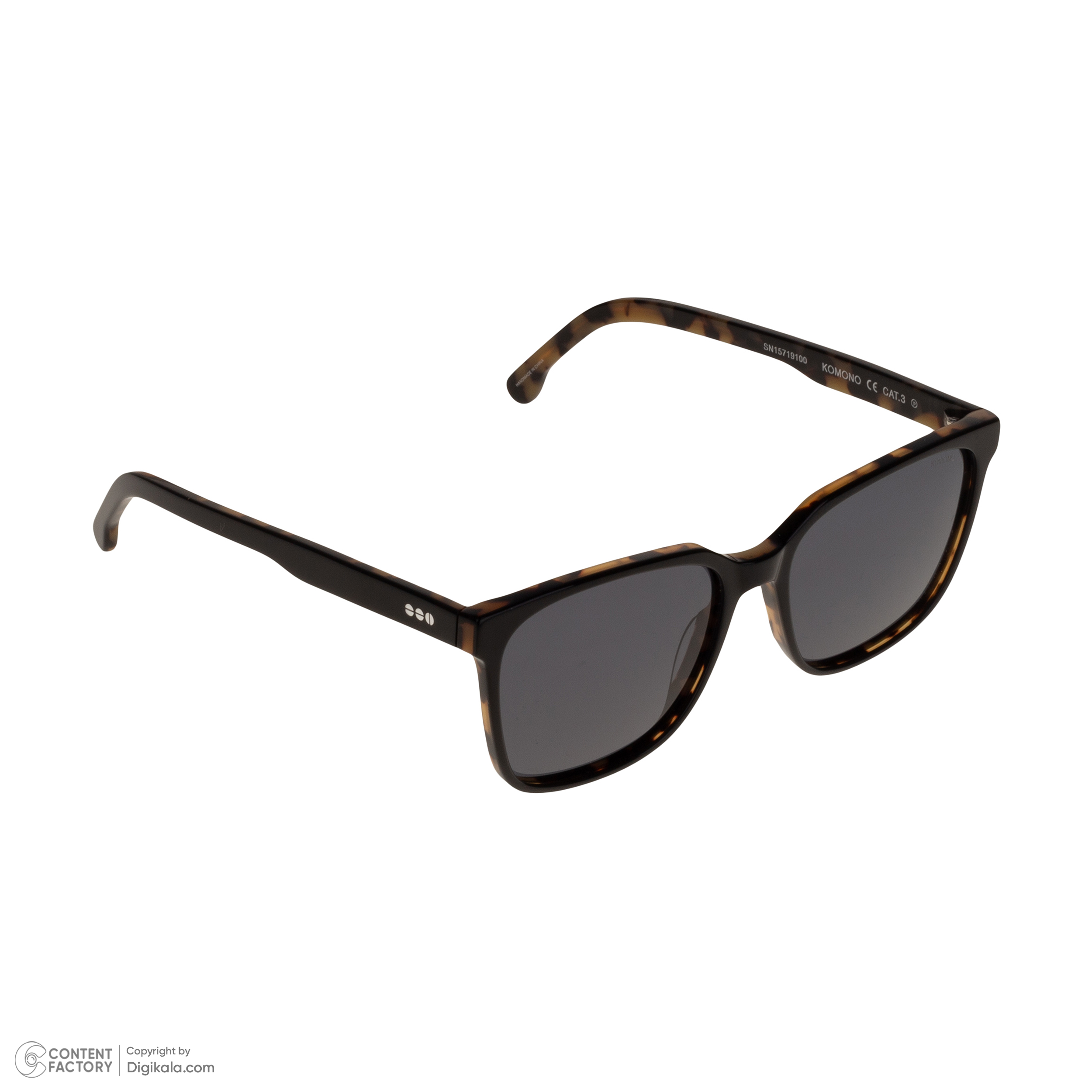 عینک آفتابی کومونو مدل Cole Black Tortoise -  - 3