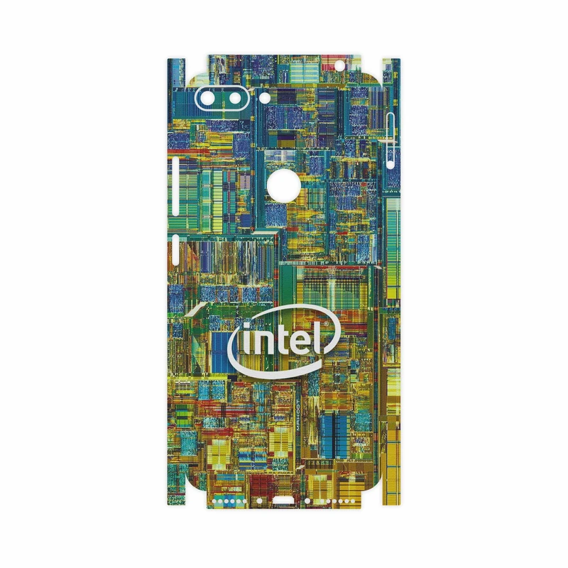 برچسب پوششی ماهوت مدل Intel Brand-FullSkin مناسب برای گوشی موبایل جی پلاس T10