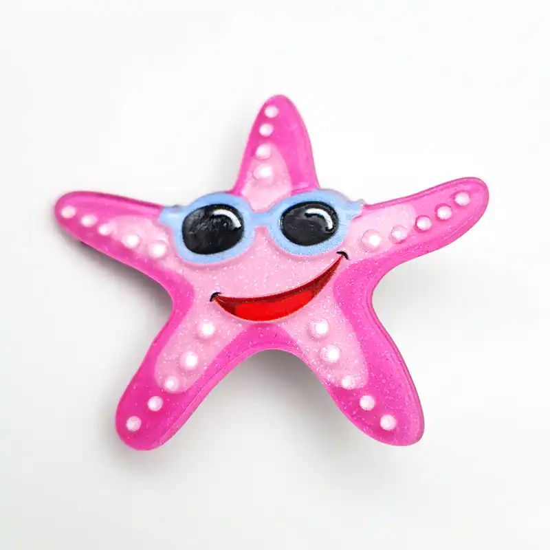 گیره مو دخترانه مدل ستاره دریایی کد SNG324