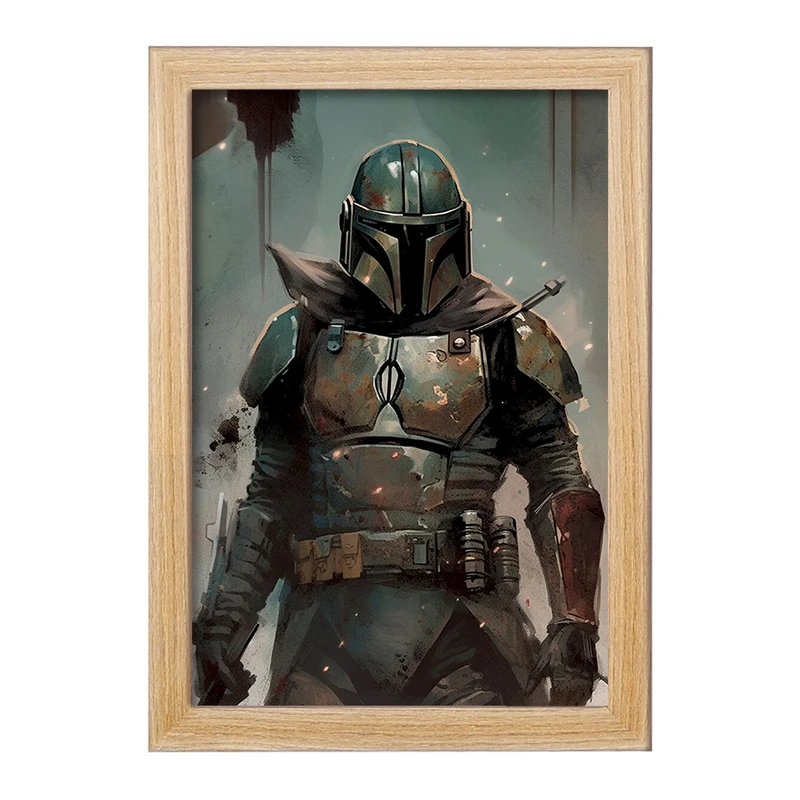 تابلو خندالو مدل جنگ ستارگان (Star Wars) کد F500