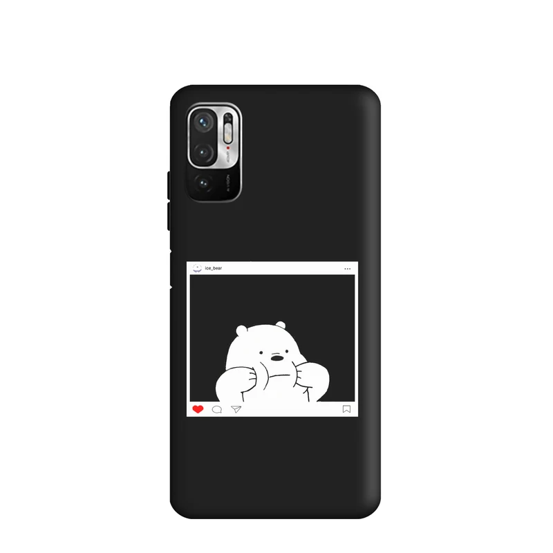 کاور طرح  خرس کله فندقی  کد y9340 مناسب برای گوشی موبایل شیائومی  Redmi Note 10 5G
