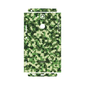 MAHOOT Army-Green2-Pattern-FullSkin Cover Sticker for Sony Xperia XA2