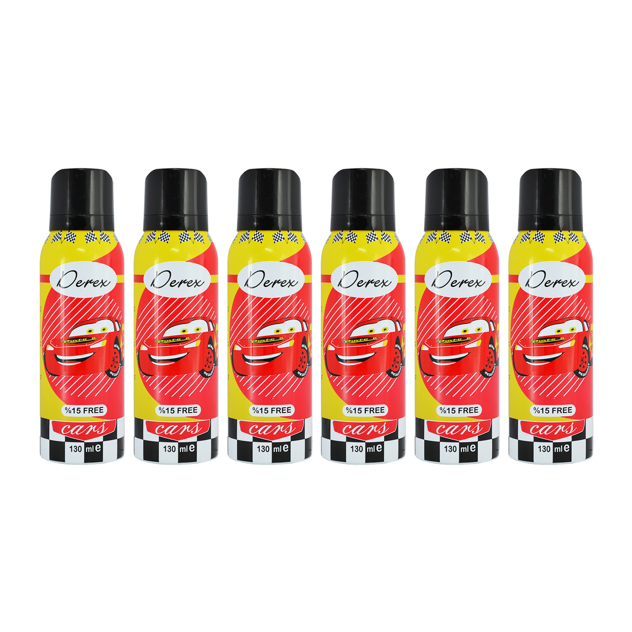 اسپری خوشبو کننده بدن کودک دریکس مدل 5904 حجم 130 میلی لیتر مجموعه 6 عددی