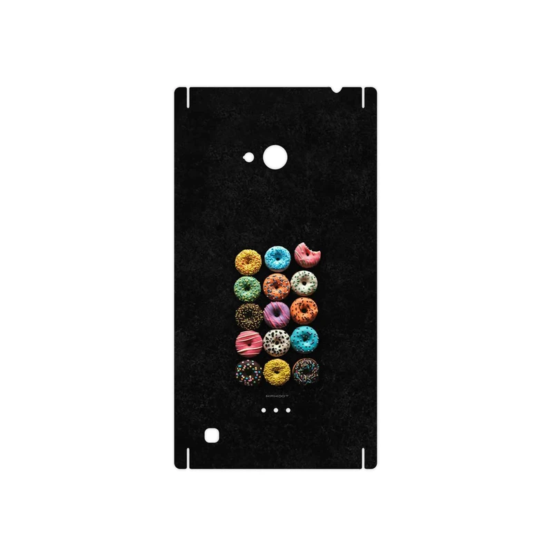برچسب پوششی ماهوت مدل Doughnut مناسب برای گوشی موبایل نوکیا Lumia 720