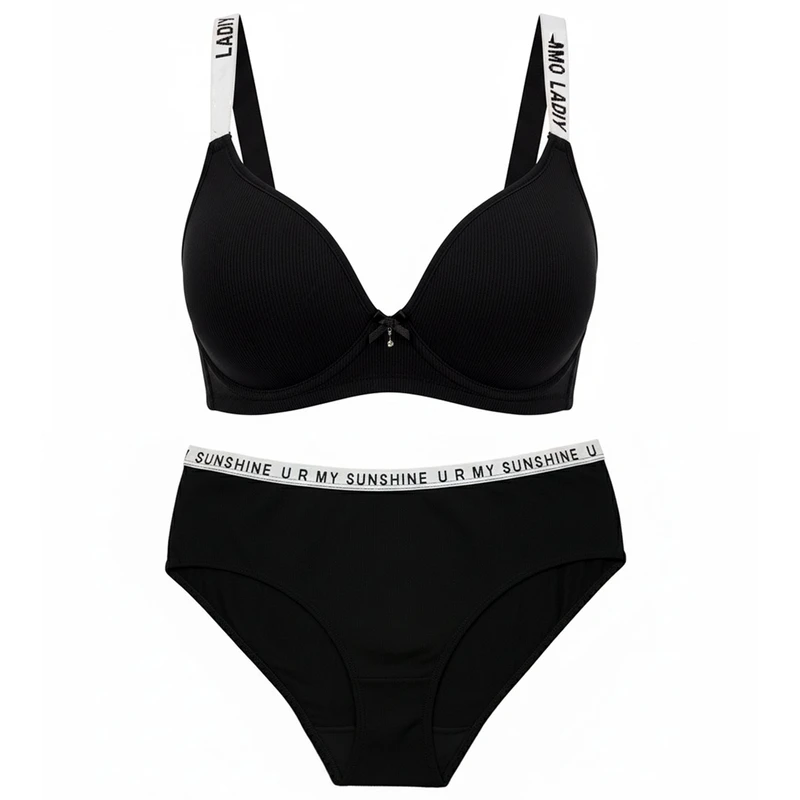 ست شورت و سوتین زنانه براگور مدل اسفنجی فنردار کد 5483-3130