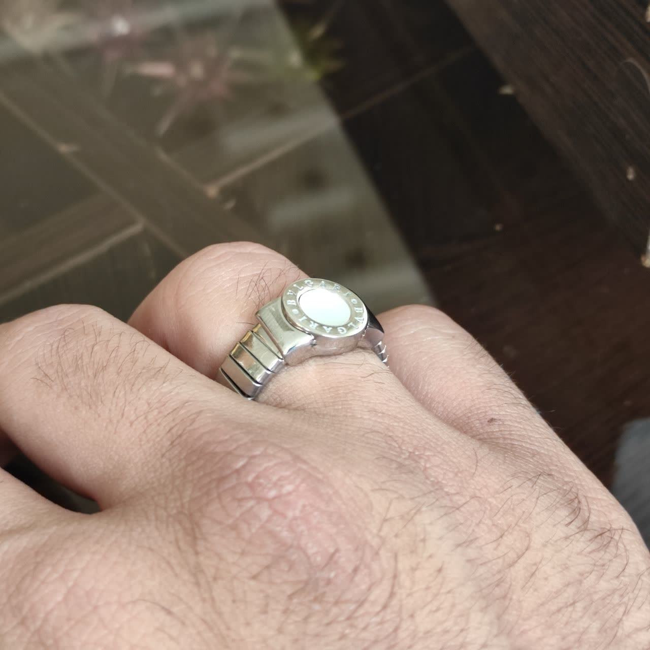 انگشتر مردانه مدل Steel کد GL173