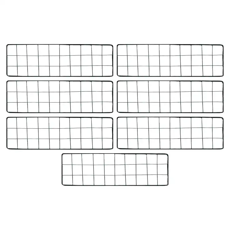 قفسه فلزی مدل مشبک بسته 7 عددی