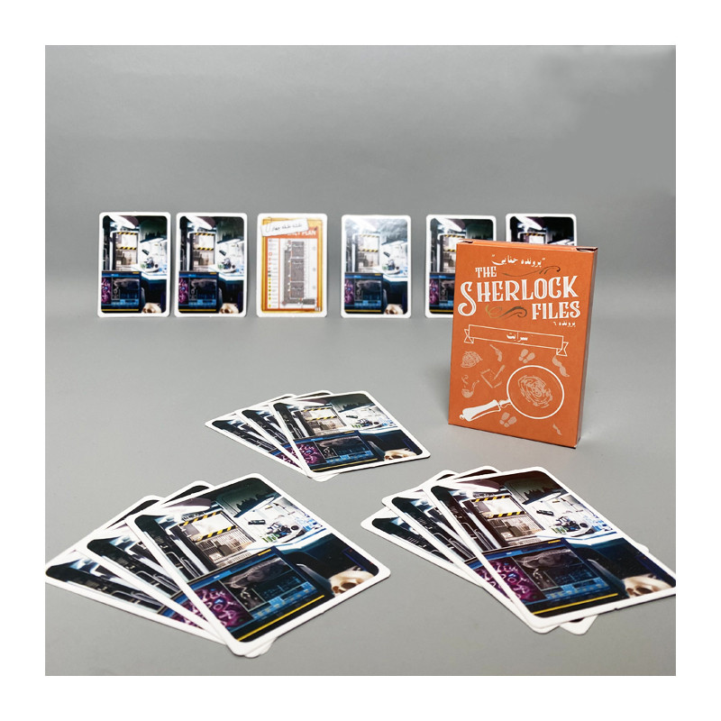 بازی فکری مدل باندل پروندههای جنایی شرلوک فایل مجموعه 2 عددی