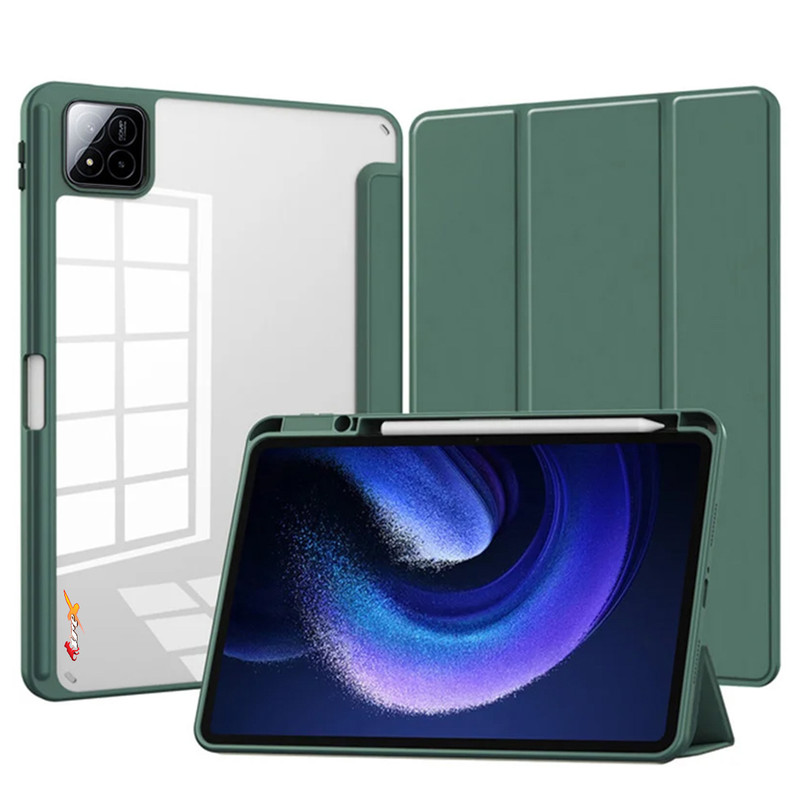 کیف کلاسوری تی رکس مدل Clear مناسب برای تبلت شیائومی Pad 7 / Pad 7 pro