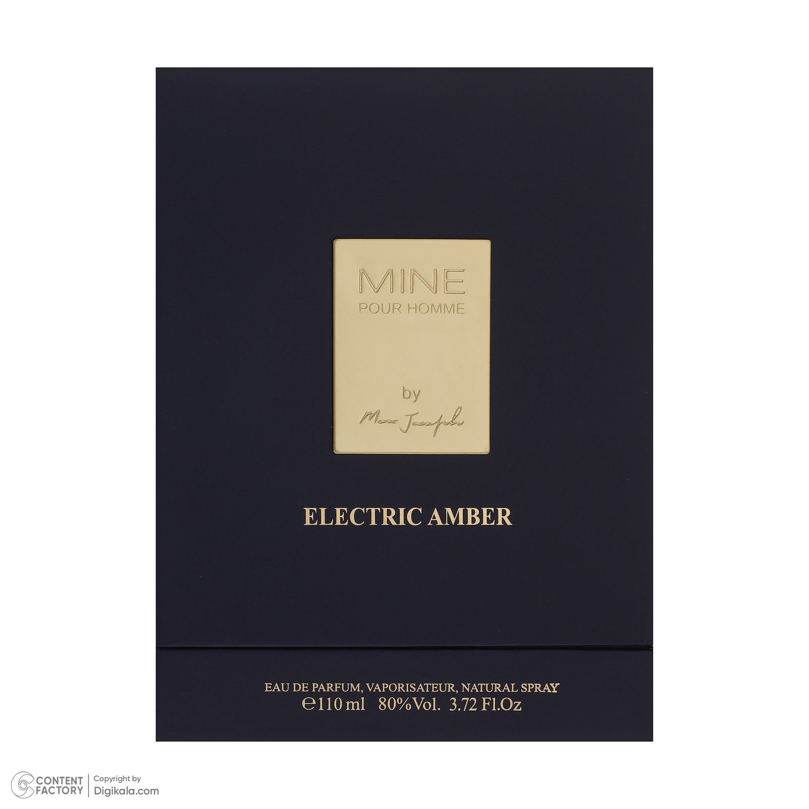 ادو پرفیوم مردانه مارک ژوزف مدل electric amber با رایحه خنک حجم 110 میلی لیتر -  - 4