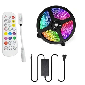 ریسه ال ای دی مدل rgb-remote-app موزیکال طول 5 متر
