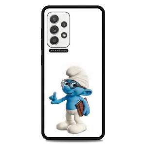 AKAM AMC-WSGA52-SMURFS-19 Cover For Samsung Galaxy A52