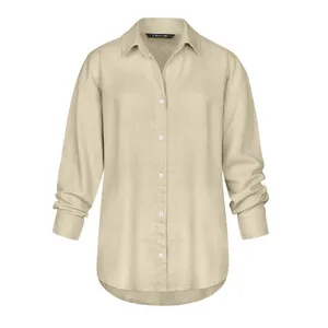 شومیز آستین بلند یقه برگردان زنانه مدل SB-SS-6002438