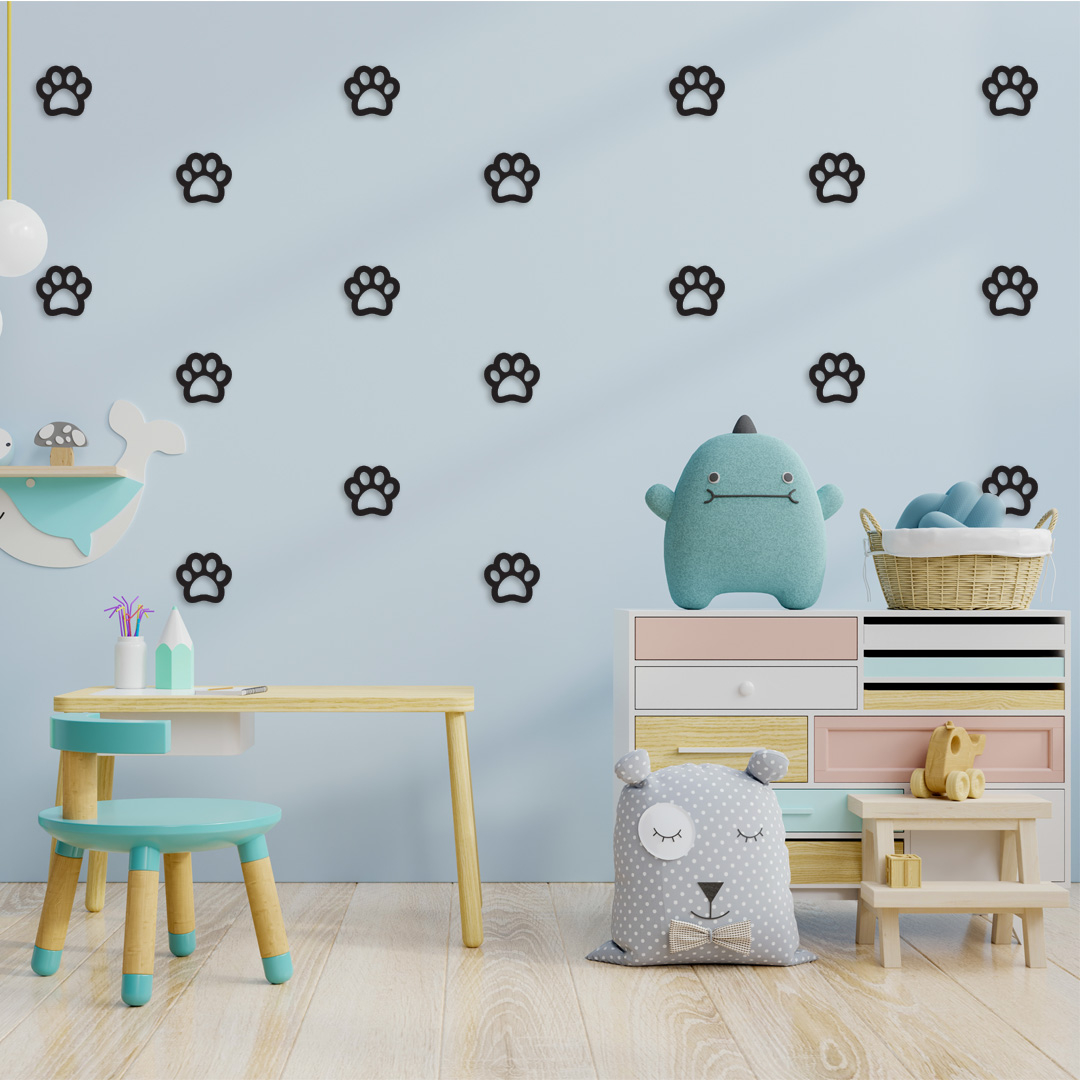 استیکر دیواری کودک مدل پنجه 