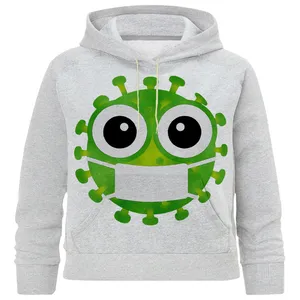 هودی پسرانه کد C 418 مدل ویروس کرونا