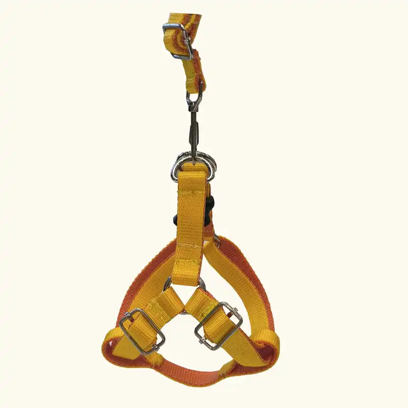 بند قلاده و قلاده کتفی سگ و گربه مدل برزنتی دولایه کد 3