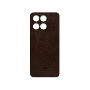 MAHOOT Dark-Brown-Leather Cover Sticker for Honor X6a