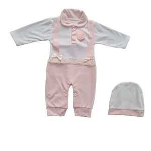 ست کلاه و سرهمی نوزاد کد 51