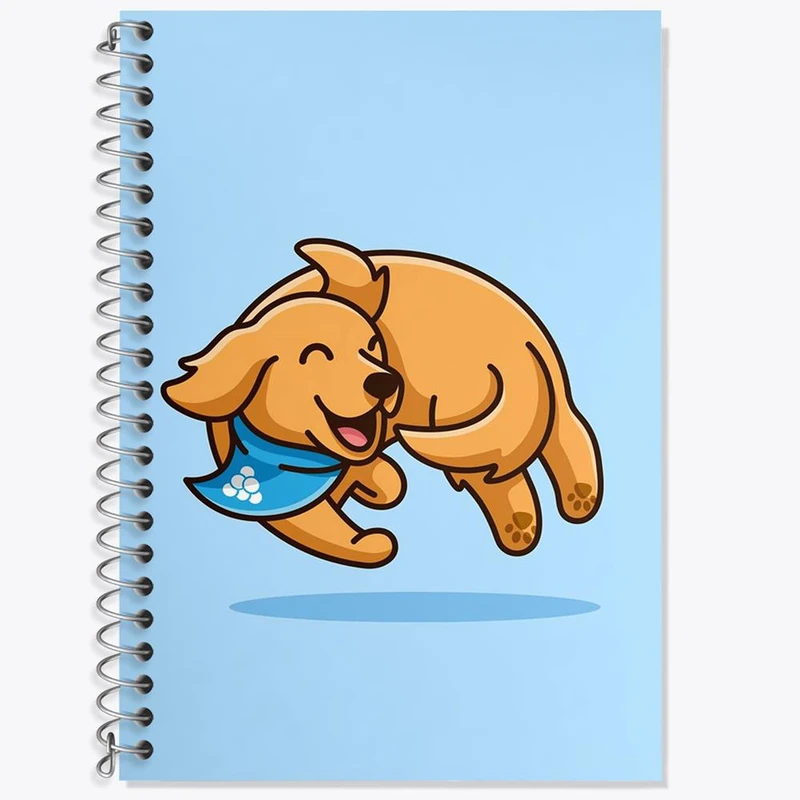 دفتر لغت 50 برگ خندالو مدل سگ کد 28282