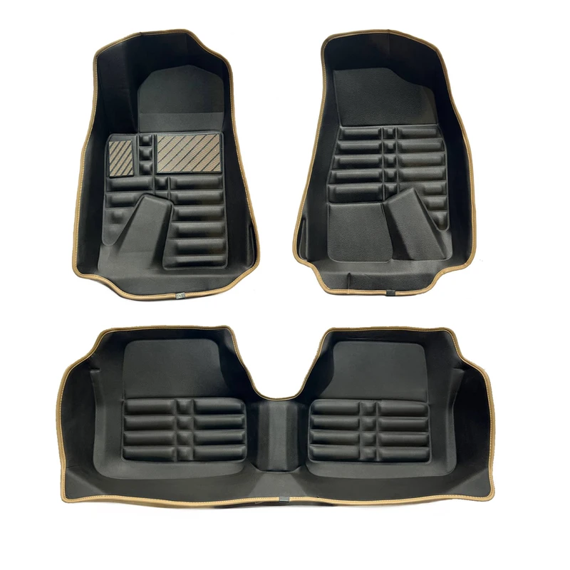 کفپوش پنج بعدی خودرو مدل نواردار مناسب برای پژو 405