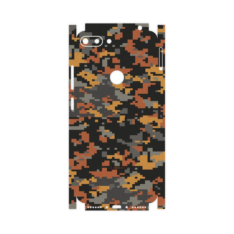 برچسب پوششی ماهوت مدل Army-Autumn-pixel-FullSkin مناسب برای گوشی موبایل جی پلاس T10