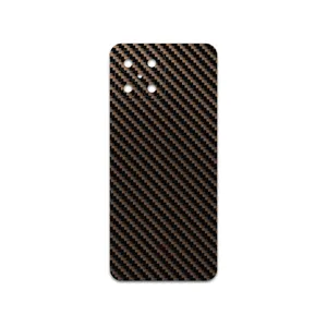 MAHOOT Glossy-Brown-Fiber Cover Sticker for Honor X8