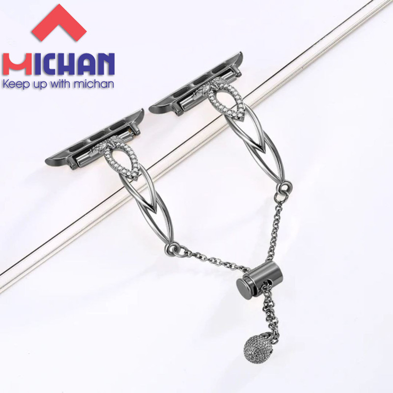بند میچان مدل Formal bracelet مناسب برای اپل واچ سری 1/2/3/4/5/6/7/8/9/10/SE/ULTRA سایز 44/45/46/49 میلی متری