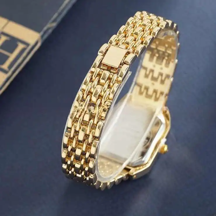 ساعت مچی عقربه ای زنانه مدل یونانی دورنگین t2