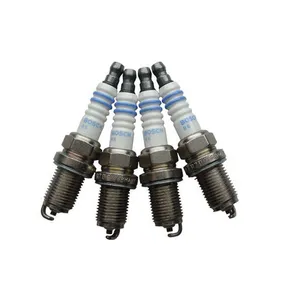 شمع خودرو بوش مدل FR7DC-777 پایه کوتاه مناسب برای دنا EF7 بسته 4 عددی