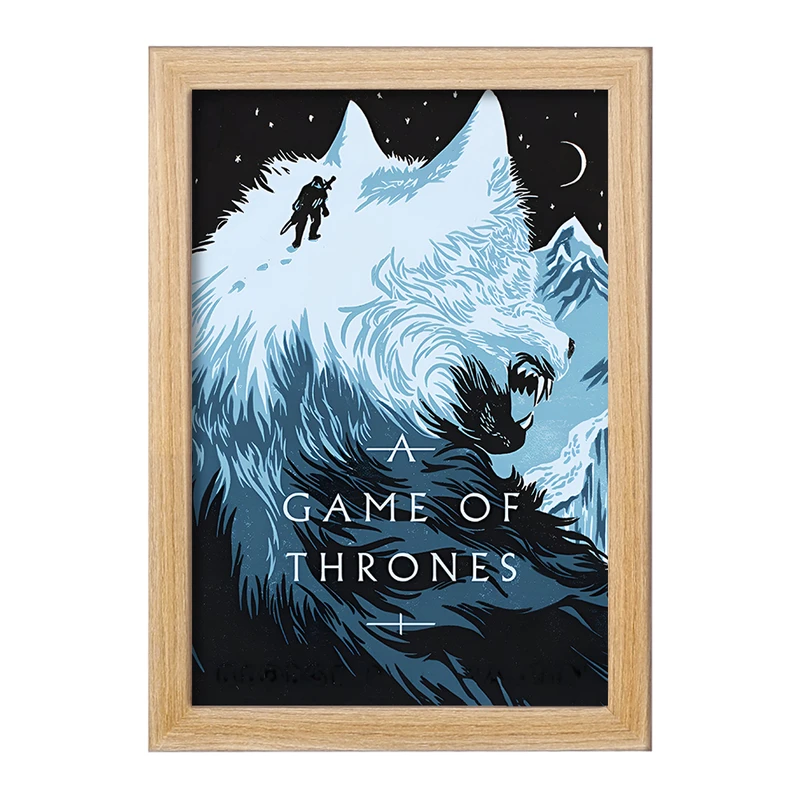 تابلو خندالو مدل بازی تاج و تخت (Game Of Thrones) کد F10153