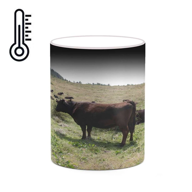 ماگ حرارتی کاکتی مدل گاو کد mgh19225