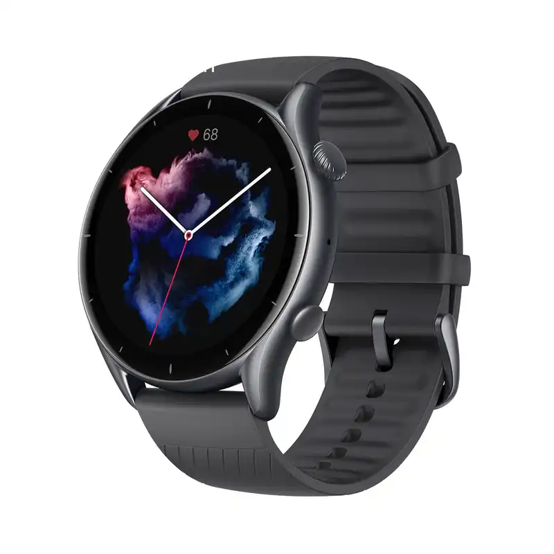 ساعت هوشمند امیزفیت مدل GTR 3 بند سیلیکونی