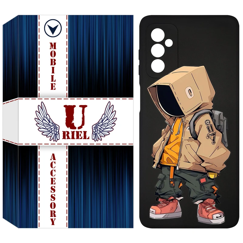 کاور یوریل قاب مدل KSH کد 39 طرح پسر مناسب برای گوشی موبایل سامسونگ Galaxy M52 5G