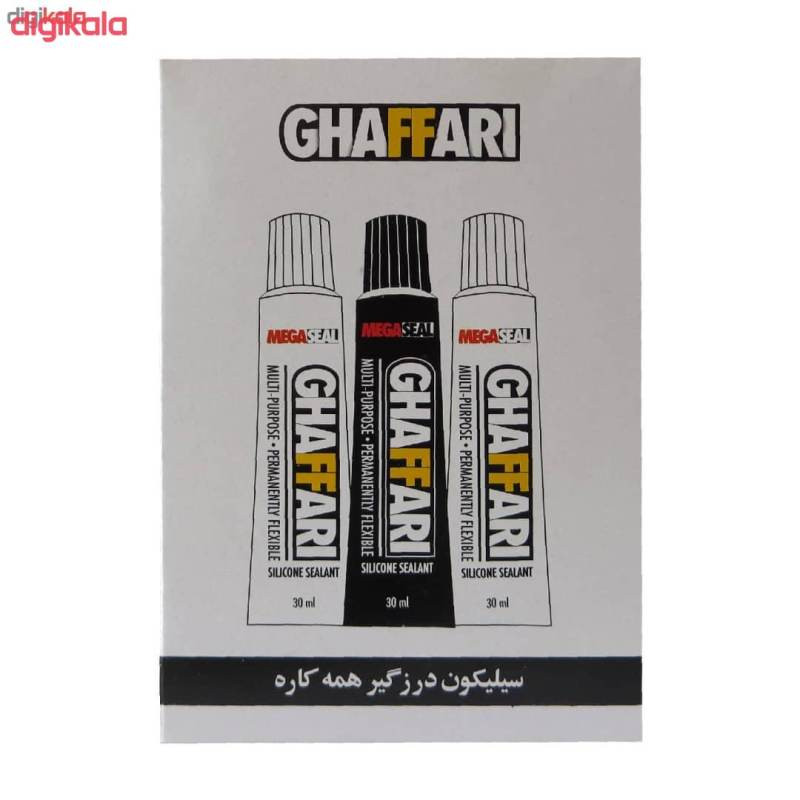 چسب آکواریوم غفاری کد 2022 سیلیکون وزن 30 گرم