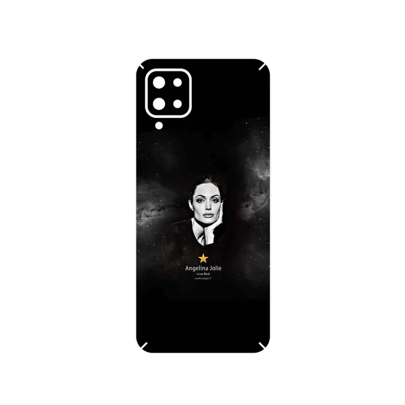 برچسب پوششی ماهوت مدل Angelina Jolie مناسب برای گوشی موبایل سامسونگ Galaxy A12 Nacho