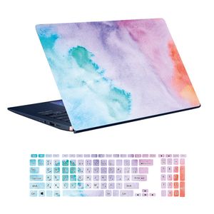 نقد و بررسی استیکر لپ تاپ توییجین و موییجین طرح Colorful کد 72 مناسب برای لپ تاپ 15.6 اینچ به همراه برچسب حروف فارسی کیبورد توسط خریداران