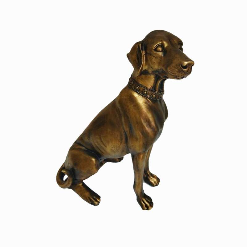 مجسمه مدل سگ نشسته