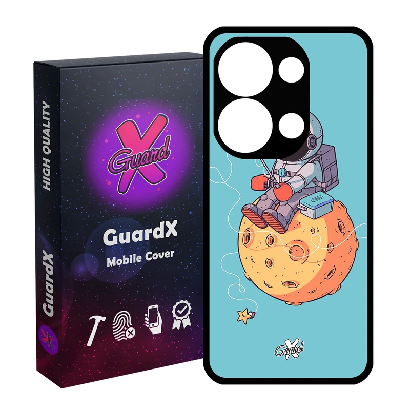 کاور گارد ایکس طرح Galaxy مدل Glass10042 مناسب برای گوشی موبایل شیائومی Redmi Note 13 Pro 4G / Poco M6 Pro 4G