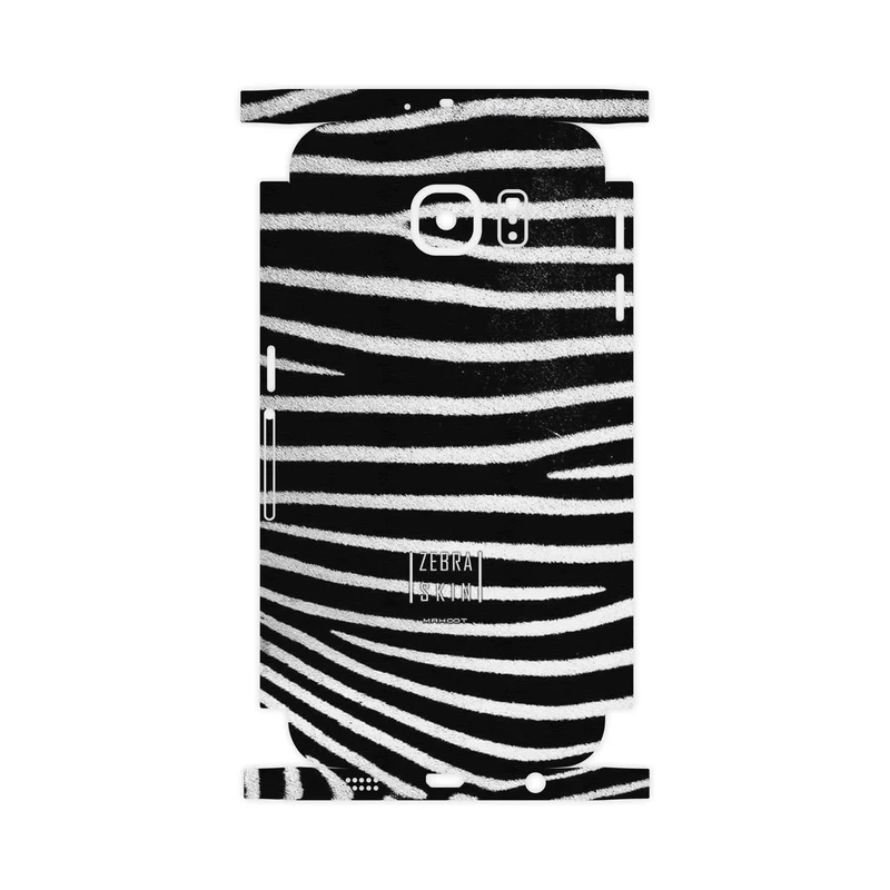 برچسب پوششی ماهوت مدل Zebra Skin-FullSkin مناسب برای گوشی موبایل سامسونگ Galaxy S6 Edge
