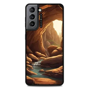 AKAM AMC-WSGS21-NATURE-8 Cover For Samsung Galaxy S21