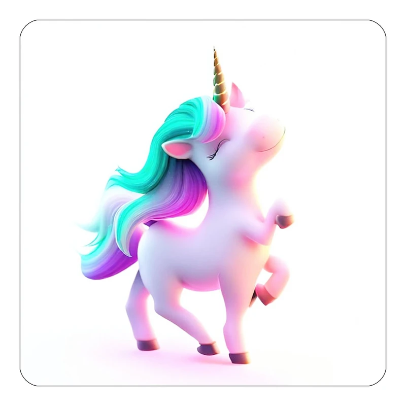 مگنت کاکتی طرح اسب تک شاخ و یونیکورن مدل mp33196