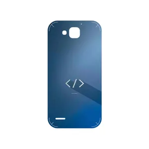 MAHOOT Minimal Coding icon Cover Sticker for Honor 3X G750