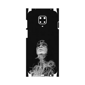 MAHOOT Strings Digital Art 2-FullSkin Cover Sticker for Xiaomi Redmi Note 9 Pro