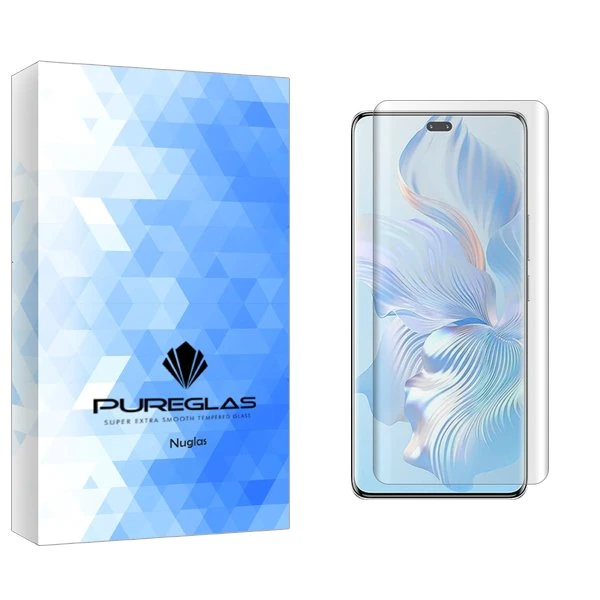محافظ صفحه نمایش پیور گلس مدل NueGlas UV مناسب برای گوشی موبایل آنر 80 Pro