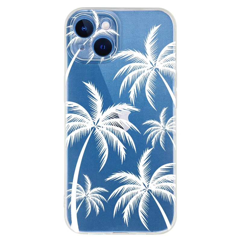 کاور مگافون طرح نخل مدل C52-W مناسب برای گوشی موبایل اپل iPhone 13